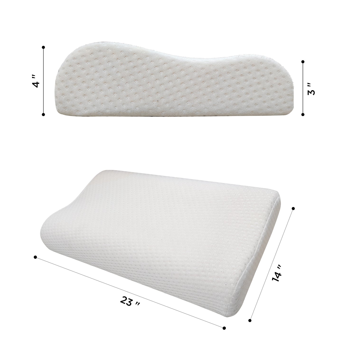 Contour Memory Foam Pillow